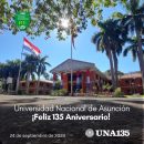 La UNA cumple 135 años de vida institucional